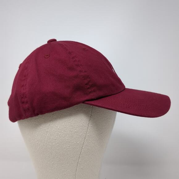 Lightning Bolt Slideback Baseball Cap Red One Size Adjustable Lights Label - Picture 5 of 9